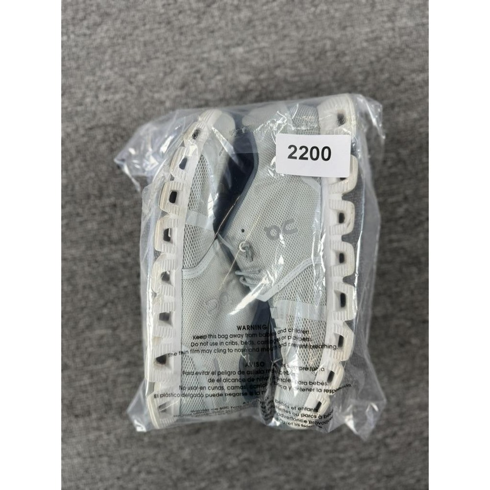 On Cloud Shoes Womens 9 Gray White CloudTec Mesh Running Sneaker Athletic - Picture 15 of 15